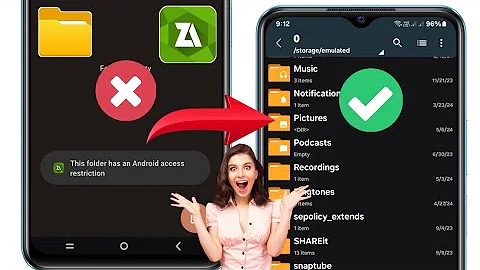 Obb/data folder access restriction - this folder has android access restriction Zarchiver