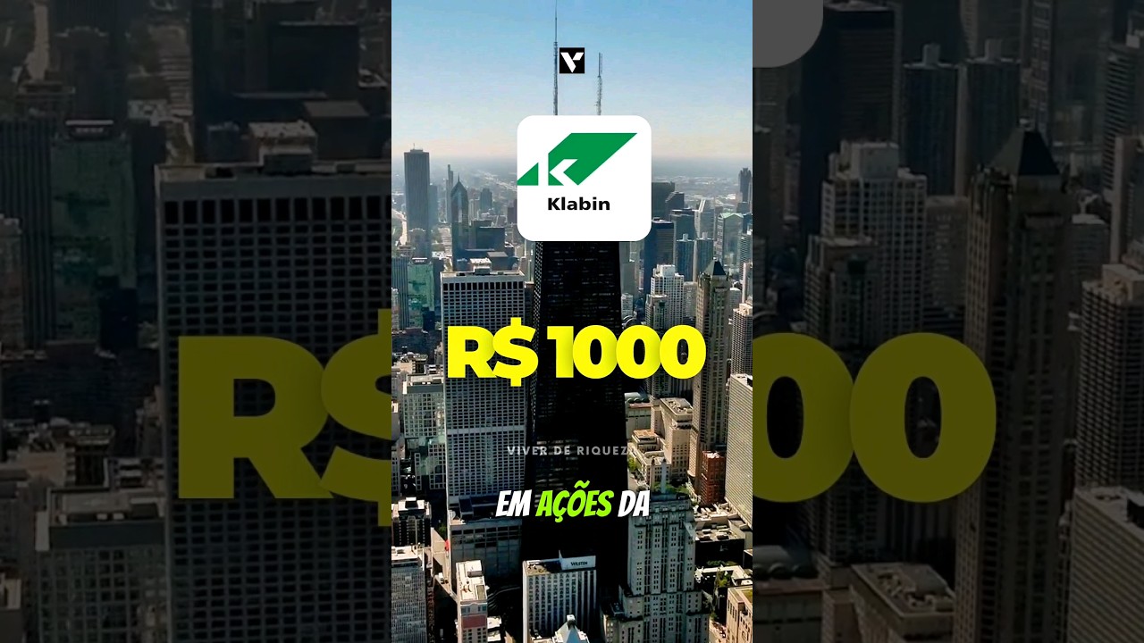 Quanto rende R$ 1000 em ações da KLABIN. 