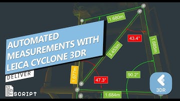 Automated Measurements Script for Leica Cyclone 3DR