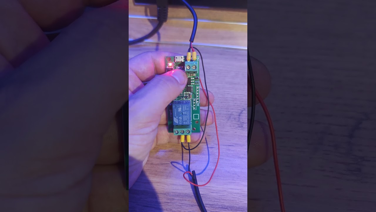 Подключение двухканального реле Sonoff - YouTube