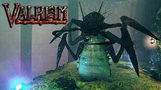 Valheim  - Super easy Queen boss fight