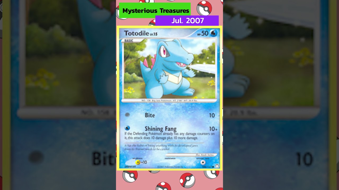 All Totodile Cards in 60 seconds | PokedexWiki