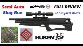 HUBEN K1 2020 Series (Full Review) +150 yard Accuracy Test (80ft pounds in .22)