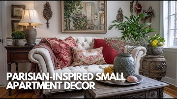 Parisian Inspired Small Apartment Decor That Exudes Grace, Comfort, and French Sophistication