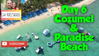 Carnival Vista Day 6! Paradise Beach #carnivalcruise #carnivalvista #cruisevlogs #beach #cozumel