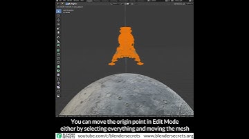 Daily Blender Secrets - Snapping and Origin transform shortcuts