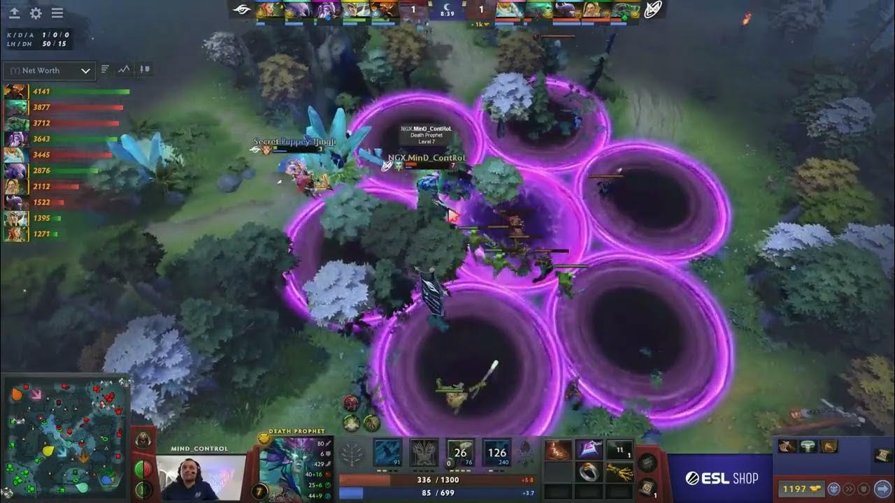 Death Prophet unkillable Dream League Dota 2 Clip on Twitch YouTube