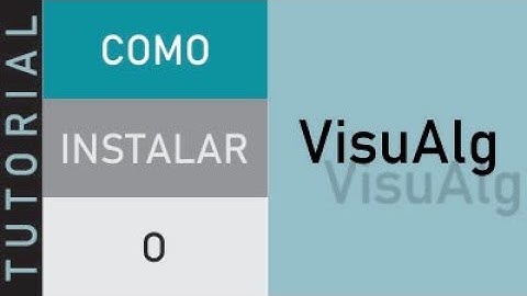 COMO INSTALAR O VISUALG | TUTORIAL | EDUARDO MOREIRA