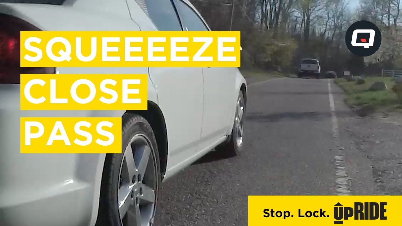 Squeeeeeeze | Close Pass | Caught on the Cycliq Fly12 - YouTube