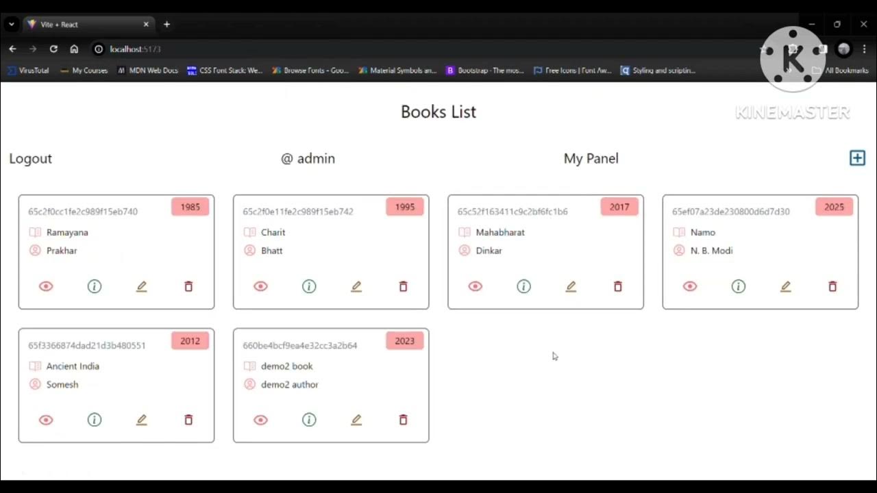 Library Management System | MERN stack - YouTube