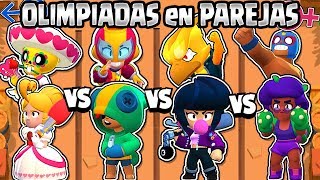 WHAT IS THE BEST DUO OF BOYS with GIRLS? | OLYMPICS IN BRAWL STARS COUPLES