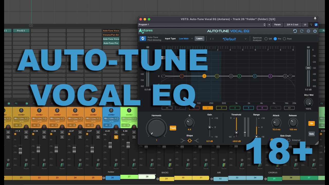 AUTO-TUNE VOCAL EQ 18+ (Еквалізація гармонік) - YouTube