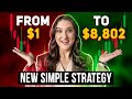 Binary options trading strategy  from 1 to 8802 in 13 min  no risk profitable trading strategy