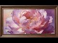 Blush Peony Dream | Soft Pink Floral Close-Up | Calm Piano | Frame TV Art 4K