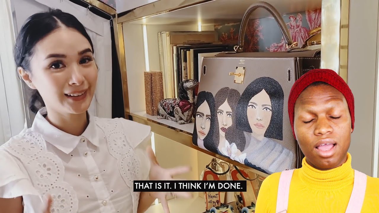 Heart Evangelista Paint On Birkin Handbags for Clients REACTION (It's a  fascinating moment) 😲🔥🔮☎ 