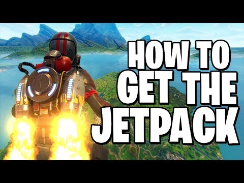 How to Get the JETPACK in FORTNITE BATTLE ROYALE (Easter Egg) (Working)