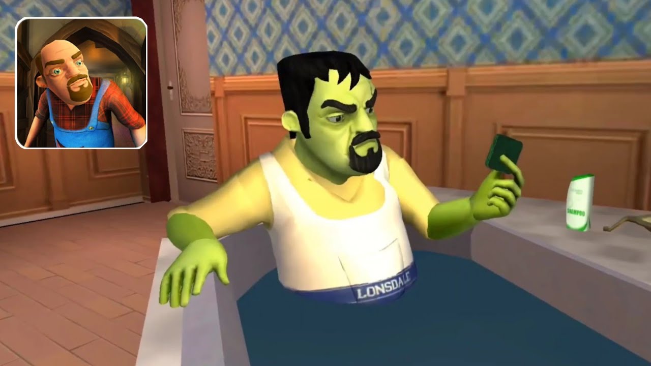 Scary Stranger 3D Gameplay Grumpdalf The Wizard Level