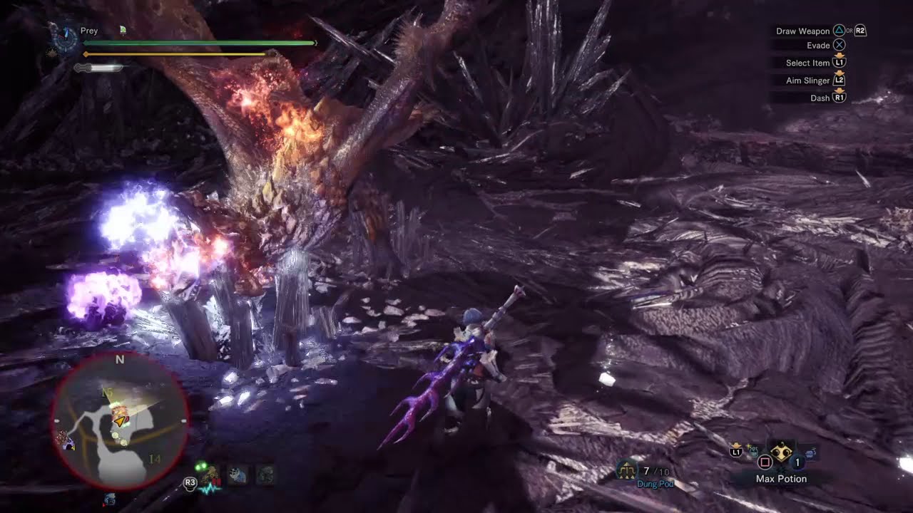 MHWI | Gold Rathian vs TCE Emperor Thundersword 04'15