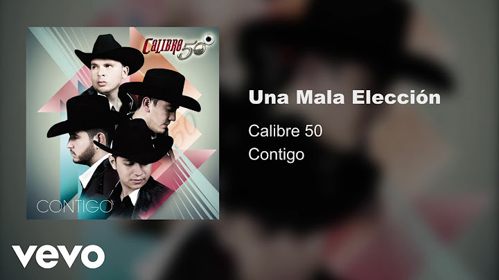 Calibre 50 - Una Mala Elección (Audio)