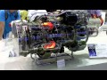 Model of Rolls-Royce Turbomeca RTM322 (Air Show Le Bourget 2011)