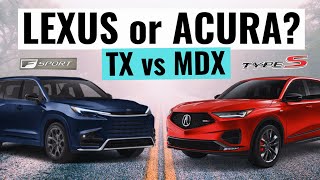 2024 Acura MDX VS Lexus TX Comparison Review || Reliable Midsize Luxury SUVs by Car Help Corner 15,368 views 3 months ago 11 minutes, 45 seconds