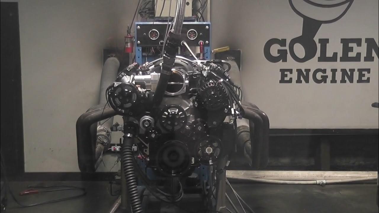 Golen Engine 454ci LSx Dyno for John Mahar YouTube