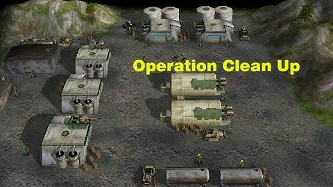 General Zero Hour Custom Mission - Operation Clean Up