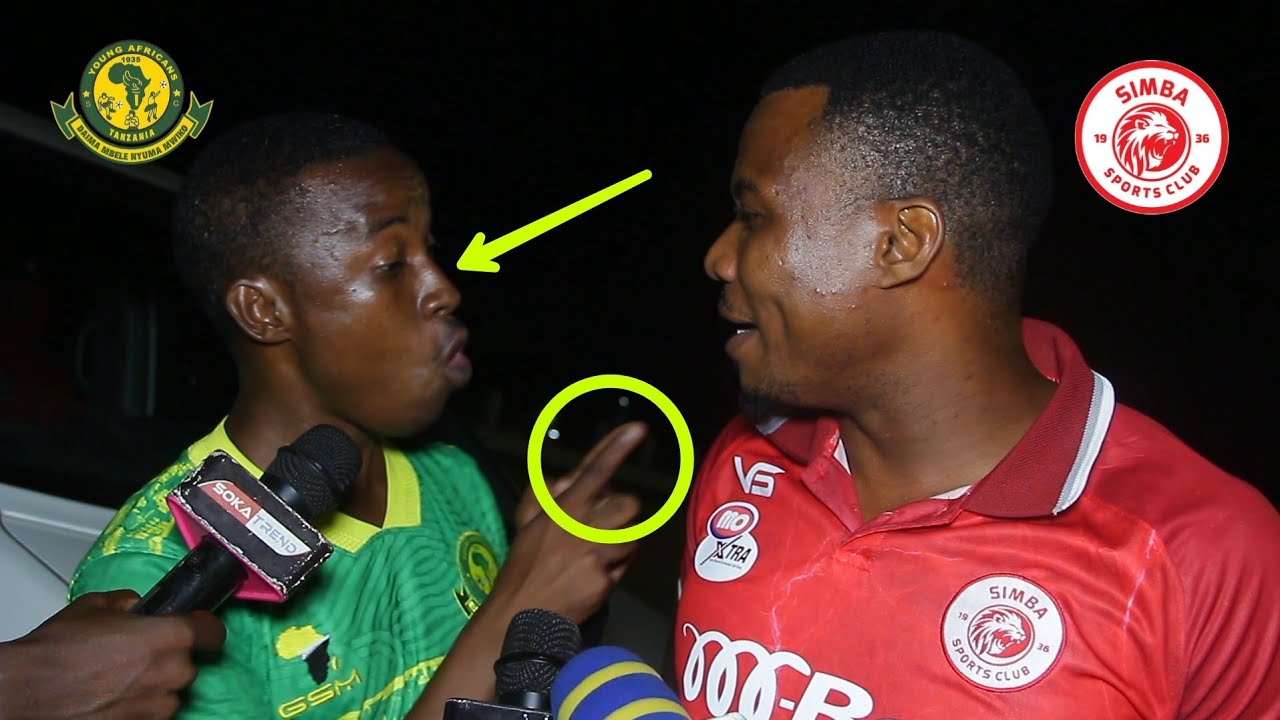 Dadeki MWALIMU YANGA AMUAKIA SHABIKI WA SIMBA NUSU WAZICHAPE kwa mkapa ...