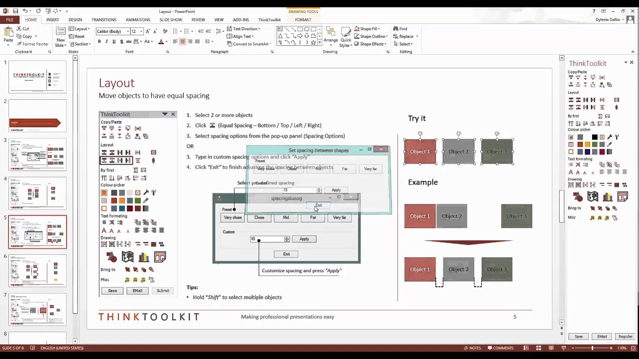 2. Layout tools // THINKTOOLKIT Tutorials - YouTube