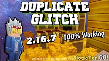 2.16.7 Latest Duplicate glitch| New Duplicate Glitch Blockman Go Skyblock| Dup glitch blockman go