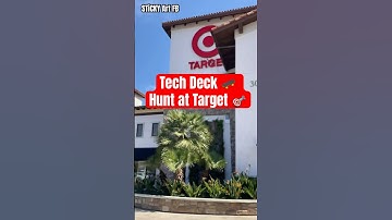 Hunting Tech Decks At Target 🎯 on Tuesday 3/25 #shortsfeed #target #techdeck