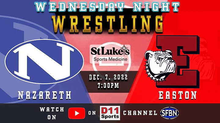 Nazareth at Easton - High School Wresting - 12-7-22