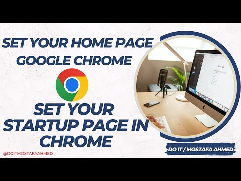 How to Set Homepage and Startup Page in Goggle Chrome