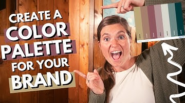 HOW TO CREATE A COLOR PALETTE FOR YOUR BLOG & WEBSITE // Create a Color Theme That Fits Your Brand!