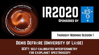 SCIFY: self-calibrated interferometry for exoplanet spectroscopy | Denis Defrère
