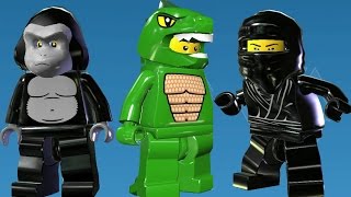 LEGO City Undercover Remaster - All 305 Playable Characters (Disguises) Unlocked (A Quick Look)