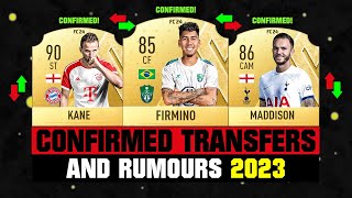 FIFA 23 | NEW CONFIRMED TRANSFERS & RUMOURS! ? ft. Firmino, Kane, Maddison... etc
