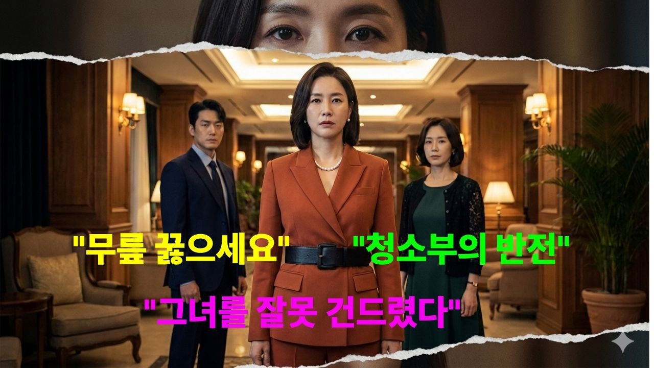 청소부로 무시당한 67세 어머니… “무릎 꿇으세요” 한마디에 모두가 충격