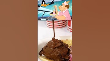 Daffy Duck’s  Banana Split 😋Easy Looney Tunes dessert!🦆🍌