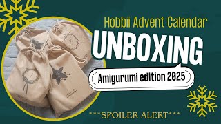 Ep 153 - Hobbii Advent Calendar unboxing (amigurumi edition)! #adventcalendar2025 #amigurumi