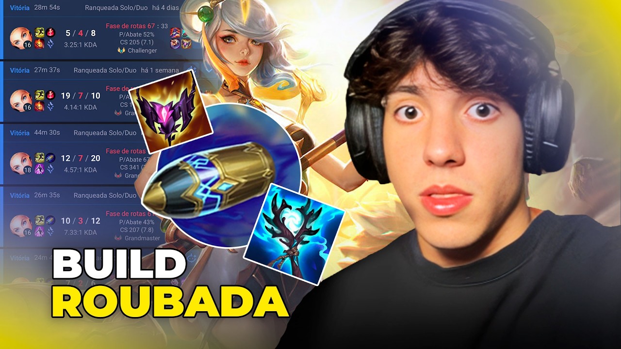 NOVA BUILD ROUBADÍSSIMA PARA A LUX DEPOIS DOS BUFFS!!
