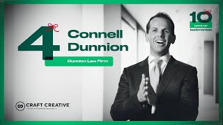 10 Days of Testimonials: Connell Dunnion of Dunnion Law | Craft Creative