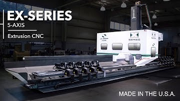 X/EX-Series Extrusion Center by C.R. Onsrud CNC Machining Centers