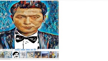 Interactive Style Transfer using A.I. Atelier