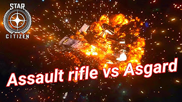 4.3 Tech Preview: Assault rifle vs Asgard - Big explosion!