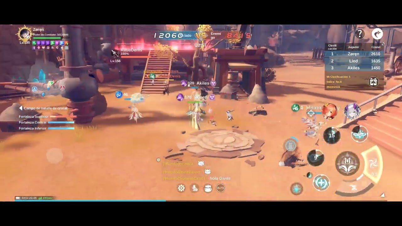 Legend Of Neverland   Campo Cristal Ronda 1 Zoren Sv. 345