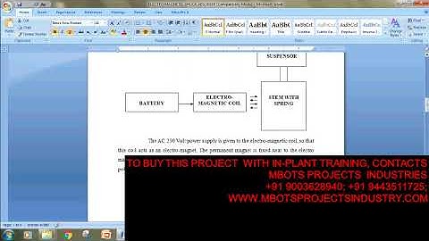 DESIGN AND FABRICATION OF ELECTRO MAGNETIC SHOCK ABSORBER  MECHANICAL PROJECT