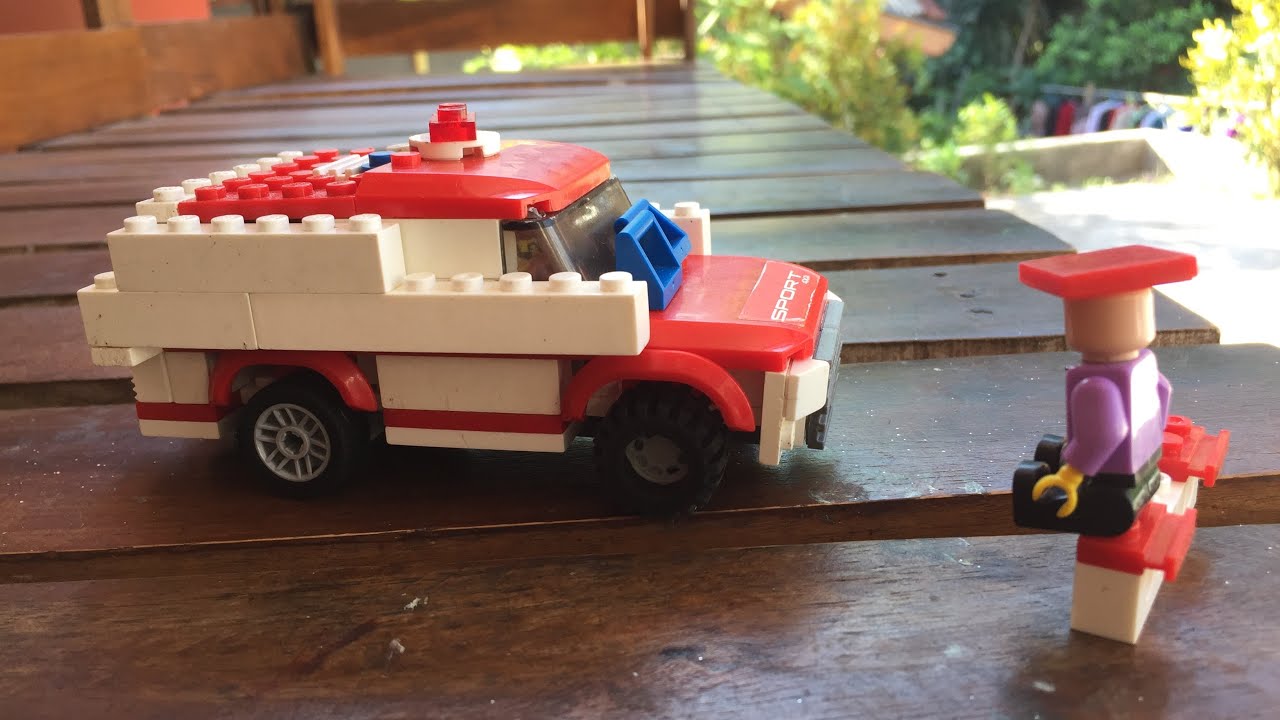 Lego Mobil Anti Zombie - YouTube