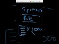 5 Rule Principle | #shorts #youtubeshorts #shortvideo #stockmarket #trading #tradinghacks