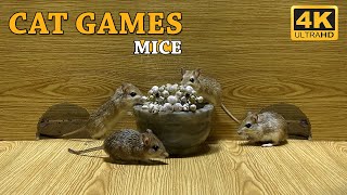 CAT TV - Mice Games For Cats to Watch & Enjoy - Mice Video For Cat Entertainment - 4K UHD by Awesome Nature  2,533 views 5 months ago 10 hours